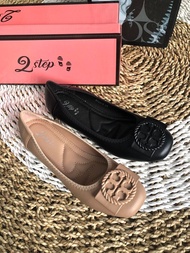 2Step-6682-3 sepatu flatshoes wanita bahan PU Sintetis size 36-40