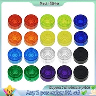 HJ-20Pcs Effect Pedal Protection Caps Effect Pedal Footswitch Cap Colorful Guitar Effect Pedal Foots