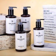Balmain Grand Hyatt Set 300ml - Pine Amber Scent, Shampoo+Conditioner+Shower Gel+Lotion , Fashion De