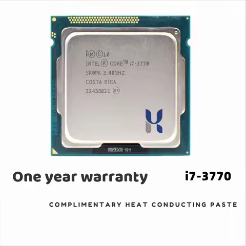 Top! Intel Core i7-3770 i7 3770 3.4 GHz Quad-Core Eight-Thread CPU Processor 8M 77W LGA 1155