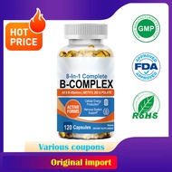 8-in-1 Complete Complex, All 8 B Vitamins, B12, B1, B2, B3, B5, B6, B9, Biotin, Folate, Methyla