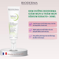 Bioderma cream reduces acne and acne Sébium Kerato + 30ml