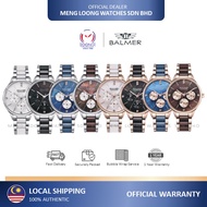 BALMER B-8157LF Analog Stainless Steel Bracelet Jam Wanita Ladies Watches 100% Original