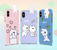 🇰🇷韓國直送🇰🇷 Overaction Rabbit 3D系列 iPhone/Samsung/LG 手機殻