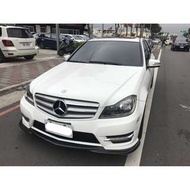 【FB搜尋桃園阿承】賓士 超人氣C250 AMG跑10萬 2012年 1.8 白色 二手車 中古車