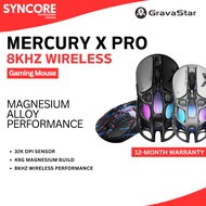 GravaStar Mercury X Pro 8KHz [Wireless Gaming Mouse]