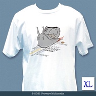 T-Shirt-Gold-Saving Snail-XL