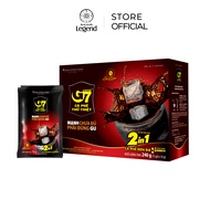 [ Trung Nguyên ] Cà phê hòa tan G7 2in1 - 15 sachets (Cà phê đen có đường)
