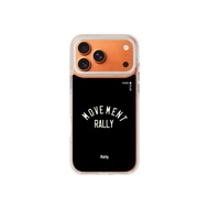 CaseClub เคสคลับ เคสไอโฟน เคส ขอบสี เคสแม่เหล็ก ลาย Rally Varsity Rally Varsity Movement สีดำ สำหรับ