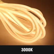 IP67 กันน้ำ COB LED Strip AC220V 288 LEDs/m ยืดหยุ่นและพับได้ light strip 3000 K/4000 K/6000 K soft