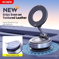 WONEW ZJ48 New Upgraded Version Nanotechnology Drop-on adhesive type Manual Lock Suction Cup Vacuum 