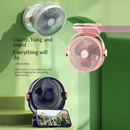 Portable 50000mah Clip Desk Fan,Motor Turbo Mini Fan Rechargeable with Strong Quiet Cooling Effect f