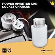 Mijia Power Inverter Car Socket Charger [ Dual USB Port, Universal Adapter, 100W, Low Noise, Compact Size ]