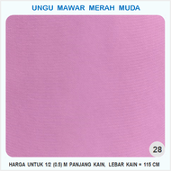 KAIN SIFON ( SIFON FINE / SIFONE / CHIFFONE ) WARNA POLOS Bahan Untuk HIJAB (Kerudung / Jilbab) dan