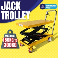 Heavy Duty Hydraulic Trolley Lifting Trolley Table Truck Troli Angkat Barang Berat Hydraulic Manual 