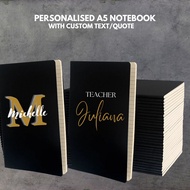 Personalised A5 Notebook - Customised Gift for Christmas, Colleagues, Farewell, Children's Day