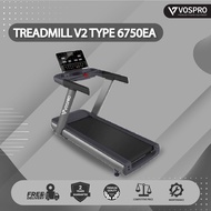 VOSPRO Treadmill Elektrik V2 Type 6750EA Commercial - Alat Olahraga Fitness