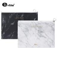 e-file (e-file) A4 Size Zip file Marble Pattern Document Code 18A