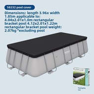 Bestway Supported Swimming Pool Pool Cover Covering Cloth for Swimming Pool Cloth Liner Bracket Pool