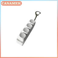 CANAMEK Keychain With Keyboard To Relieve Stress 4 9 Button Toy Relaxing And Quiet Mechanical Keyboa