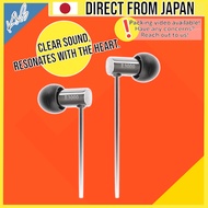 final E3000 In-Ear Headphones, Hi-Res Audio, Stainless Steel, Clear Sound, Bass, Earphones
