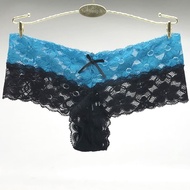 Celana Dalam G String Wanita Bahan Lace Tipis Transparan Sexy Cd C101