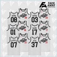 BABYMONSTER number 07 37 01 jersey vest T-shirt ASA RUKA CHIQUITA PHARITA tee