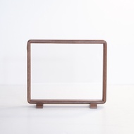 Walnut Wood Photo Frame A4 / 10 Inch Magnetic Wooden Desk Picture Frame Solid Wood