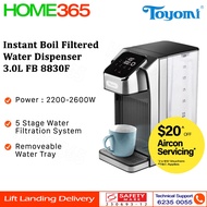 Toyomi Instant Boil Filtered Water Dispenser 3.0L FB 8830F