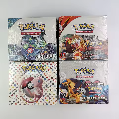 360Pcs English version Pokémon TCG:Evolutions Scarlet & Violet 151 classics Expansion Booster Pokemo