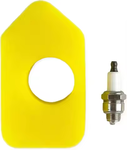 YAMAKATO 698369 Air Filter with Spark Plug Set | Compatible with Lawn Mower 3.0-5.0 HP Gross HP/CV, 