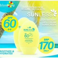 BLOOMING SUNLESS GEL CREAM SPF60+