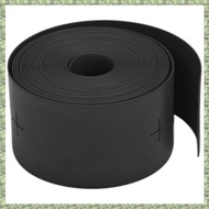 (K T) Flexible Black for Electrical Cable Organizer- 5 Meter Perforated Strip for Wire Management, S