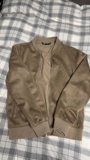 Zara 麂皮絨外套 M 碼