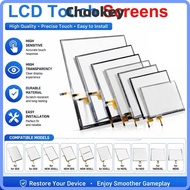 CHOOKMY Touch Screen Panel, Plastic Glass LCD Touchscreen Digitizer, Black Border Flexible Cable Tou