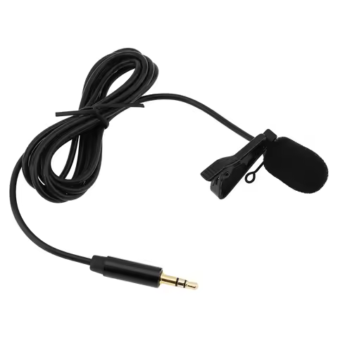 Lavalier Microphone Compatible with DJI Mic 2 & Rode Wireless Pro/Wireless GO 2 / II Transmitters - 