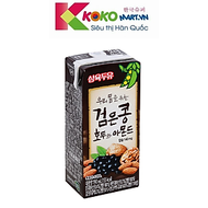 Sữa hạnh nhân đậu đen óc chó Sahmyook Hàn Quốc hộp 190ml