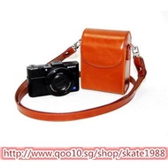 Sony RX100III RX100M3 Protective Leather Case Bag Casio Canon Nikon Digital Camera Universal Holster
