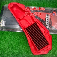 air filter element pcx160 pcx adv 160 click i 160 washable Hirc made in taiwan