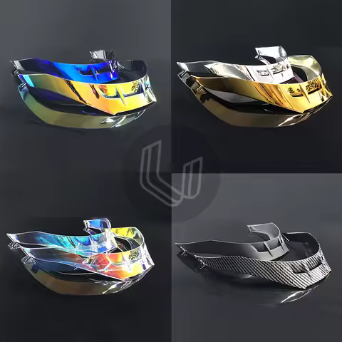 Motorcycle Helmet Spoiler Rear Wing Motorbike Tail Parts & Accessories For AGV Pista GP R GP RR