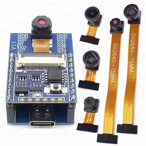 ESP32 CAM with OV2640 Camera Module Kit 66 120 160 Degrees 650nm 850nm Night Vision DVP 24Pin 2MP 2.