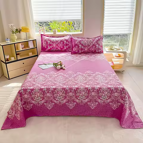 Printed Flat Sheets Single Sheets Soft Bed Linen Adults Kids Flat Bedsheets постельное белье Bed She