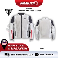 Triumph Cranbourne Mesh Jacket – D30 Armor | AirFlow Tech | Adjustable Fit | Connection Zip | CE Cer