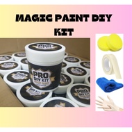 【CAT HITAM MAGIC 】Cat Magic PRO DIY KIT HITAM 100ml Plastic Restorer Black IPC Black Trim Restorer