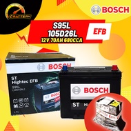 S95 Bosch ST Hightec EFB S95L 105D26L 130D26L EFB Car Battery | Bateri Kereta | Stop Start Battery N