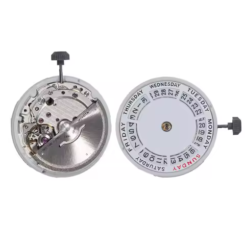 Genuine Miyota 8285 Automatic Mechanical Movement Mod Day-Date Watch Mechanism with Week at 12:00/Da