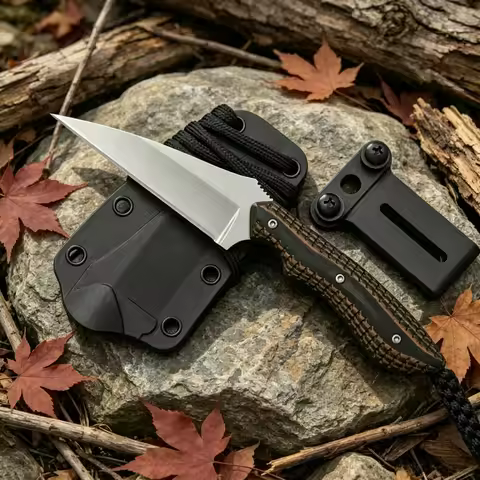 2388 Fixed Blade Knife 8Cr13MoV Blade Forest Exploration Outdoor Travel Camping Mountaineering High 