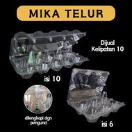 Mika Egg Tray Egg Tray Contains 10 Eggs Mika Egg Tray with Lock Plastic Egg Tray