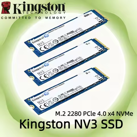 New SSD Kingston NV3 M.2 2280 NVMe PCIe4.0 Solid State Hard Drive Multi Capacity For Mini PC Desktop