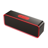 Mini Portable Dual Speaker USB FM Radio Speaker Subwoofer Wireless Bluetooth Audio HIFI Stereo Bluetooth